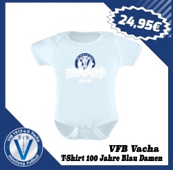 VfB Vacha Baby Strampler Blauweiss Blau