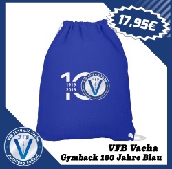 VfB Vacha Gymback 100 Jahre Blau