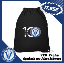 VfB Vacha Gymback 100 Jahre Schwarz