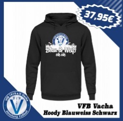 VfB Vacha Hoody Blauweiss Schwarz