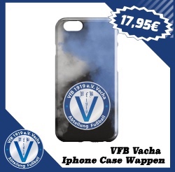 VfB Vacha Iphone Case Wappen Weiss