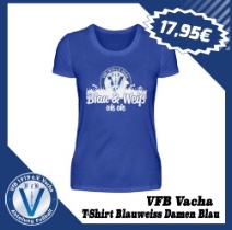 VfB Vacha T Shirt Blauweiss Damen Blau